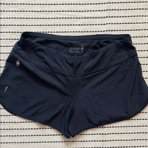 Smartwool Black Athletic Shorts Lightweight Performance
